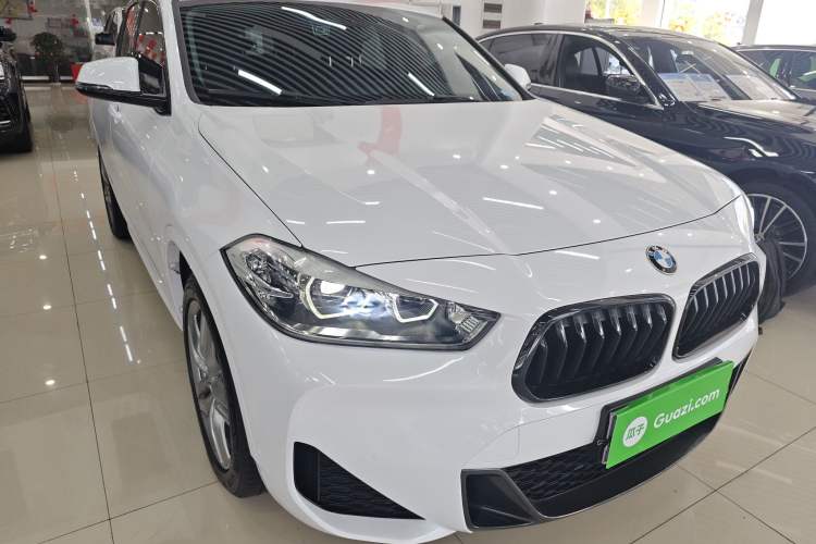 Used BMW X2 2021 Restyled sDrive25i M Sport Package Front Right 45 Deg
