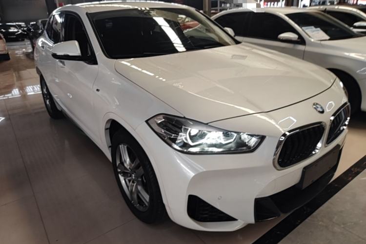 Used BMW X2 2021 Restyled sDrive25i M Sport Package Front Right 45 Deg
