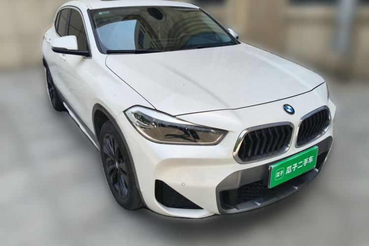 Used BMW X2 2021 Restyled sDrive25i M Sport Package Front Right 45 Deg