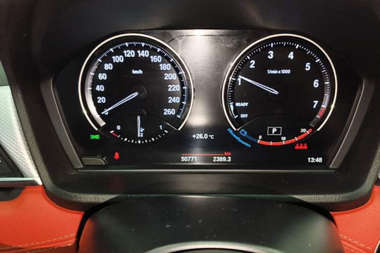 Used BMW X2 2021 sDrive25i Luxury Model with M Sport Package Instrument Cluster