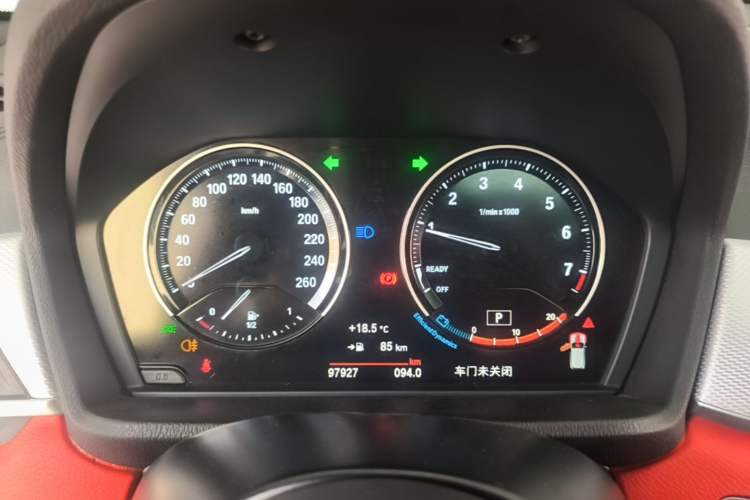 Used BMW X2 2021 sDrive25i Luxury Model with M Sport Package Instrument Cluster