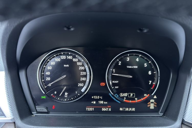 Used BMW X2 2021 Restyled sDrive25i Midnight Edition Odometer Close Up