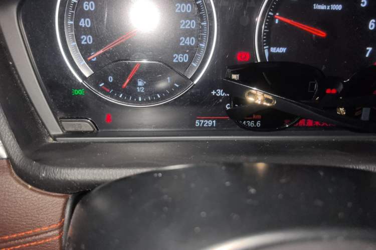 Used BMW X2 2021 Restyled sDrive25i Midnight Edition Odometer Close Up