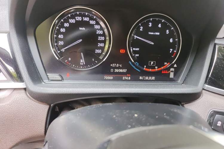Used BMW X2 2021 sDrive20i M Sport Package Odometer Close Up