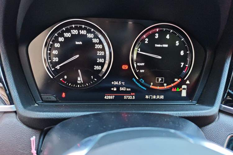 Used BMW X2 2021 sDrive20i M Sport Package Odometer Close Up