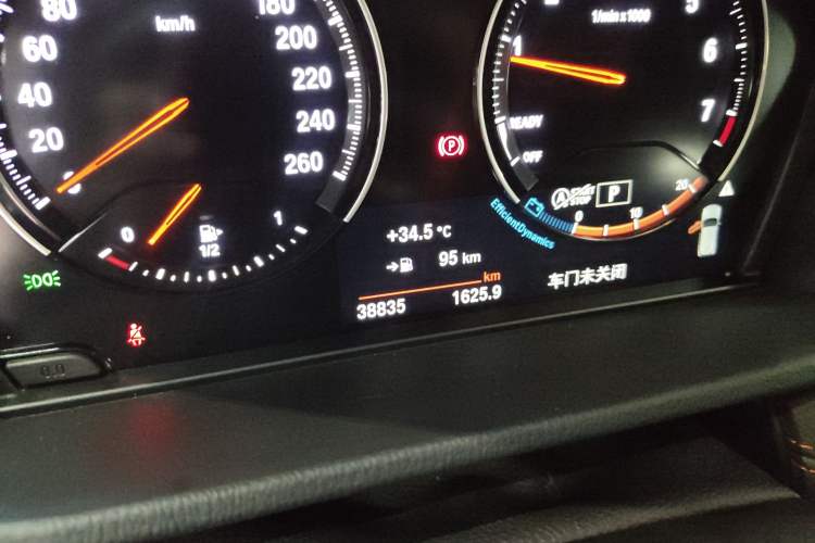 Used BMW X2 2021 Restyled sDrive25i Midnight Edition Odometer Close Up