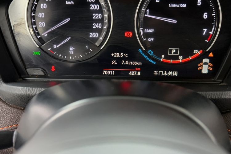 Used BMW X2 2021 Restyled sDrive25i Midnight Edition Odometer Close Up