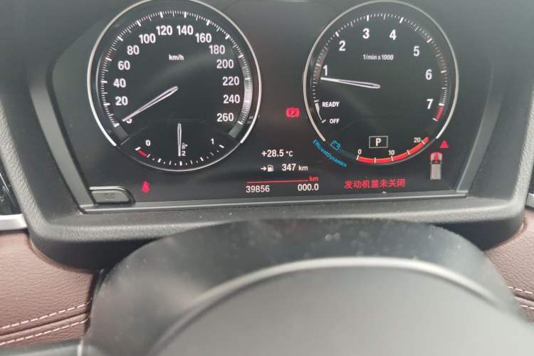 Used BMW X2 2021 Restyled sDrive25i M Sport Package Odometer Close Up
