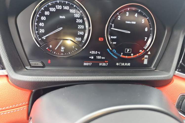 Used BMW X2 2021 sDrive25i M Sport Package Odometer Close Up