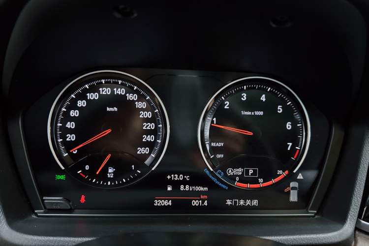 Used BMW X2 2021 Restyled sDrive25i M Sport Package Odometer Close Up