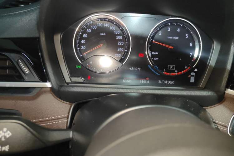 Used BMW X2 2021 Restyled sDrive25i M Sport Package Odometer Close Up