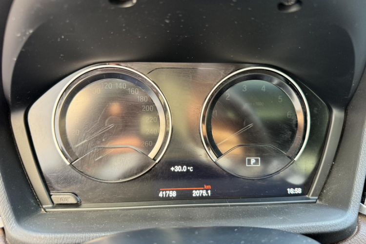 Used BMW X2 2021 Restyled sDrive25i M Sport Package Odometer Close Up