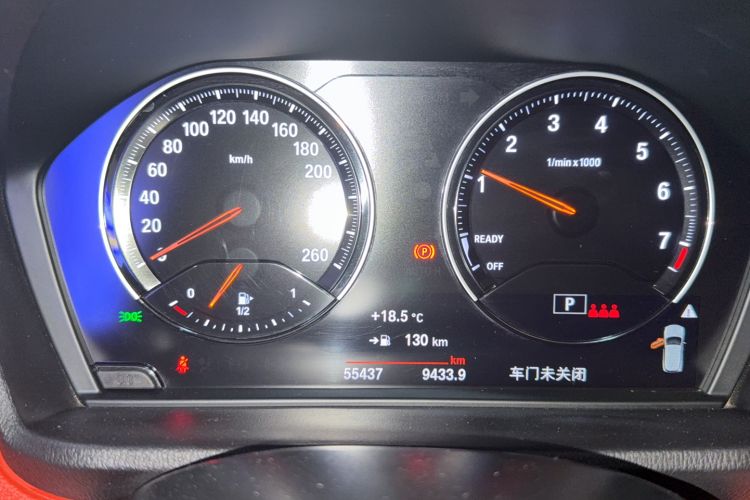 Used BMW X2 2021 Restyled sDrive25i M Sport Package Odometer Close Up