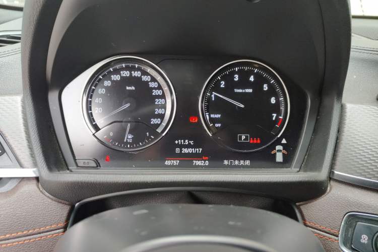 Used BMW X2 2021 Restyled sDrive25i Sharp Edition Odometer Close Up