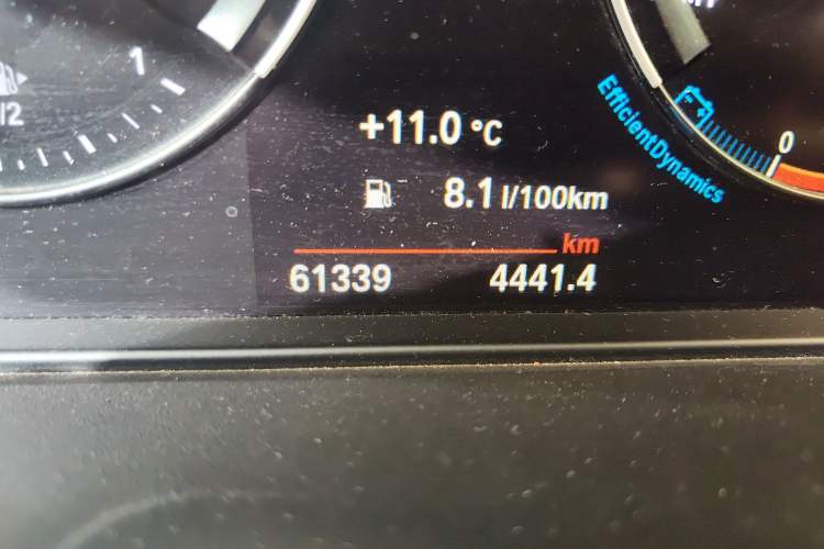 Used BMW X2 2021 sDrive25i M Sport Package Odometer Close Up