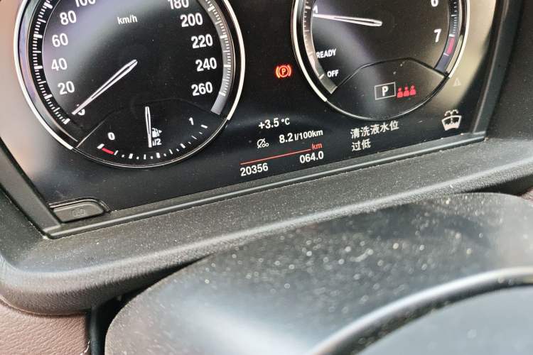 Used BMW X2 2021 Restyled sDrive25i M Sport Package Odometer Close Up