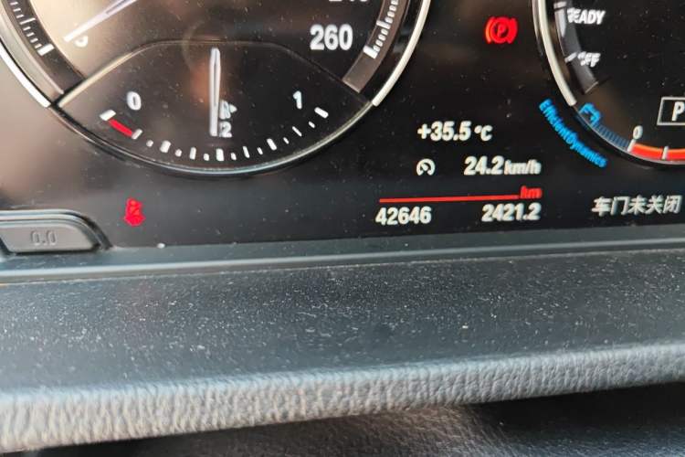 Used BMW X2 2021 sDrive25i M Sport Package Odometer Close Up
