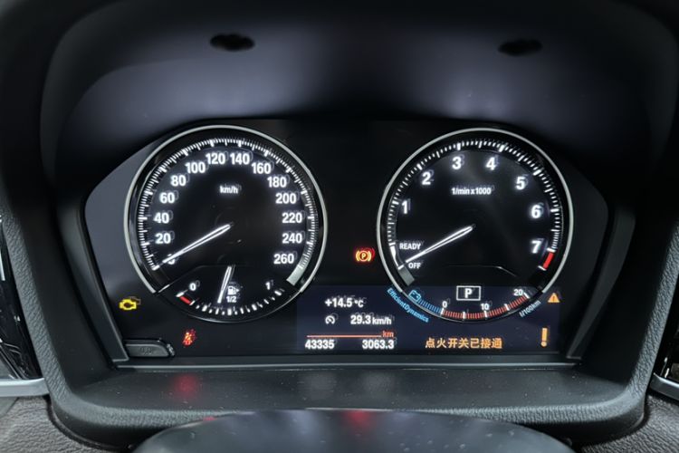 Used BMW X2 2021 sDrive25i Leading Model M Sport Package Odometer Close Up