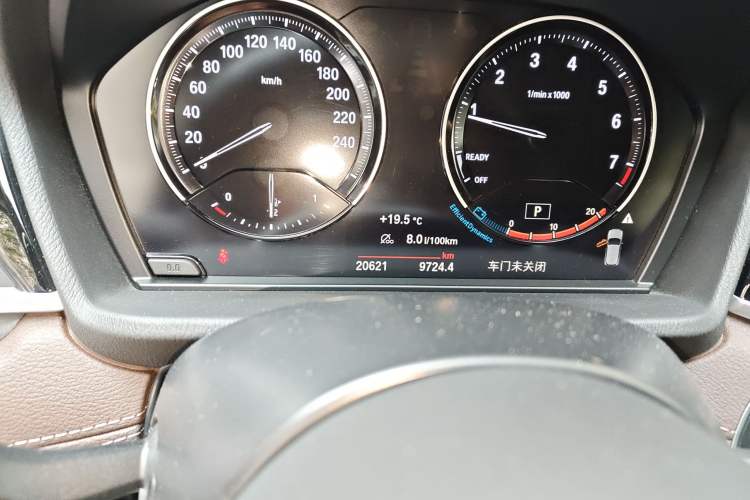 Used BMW X2 2021 Restyled sDrive25i Sharp Edition Odometer Close Up