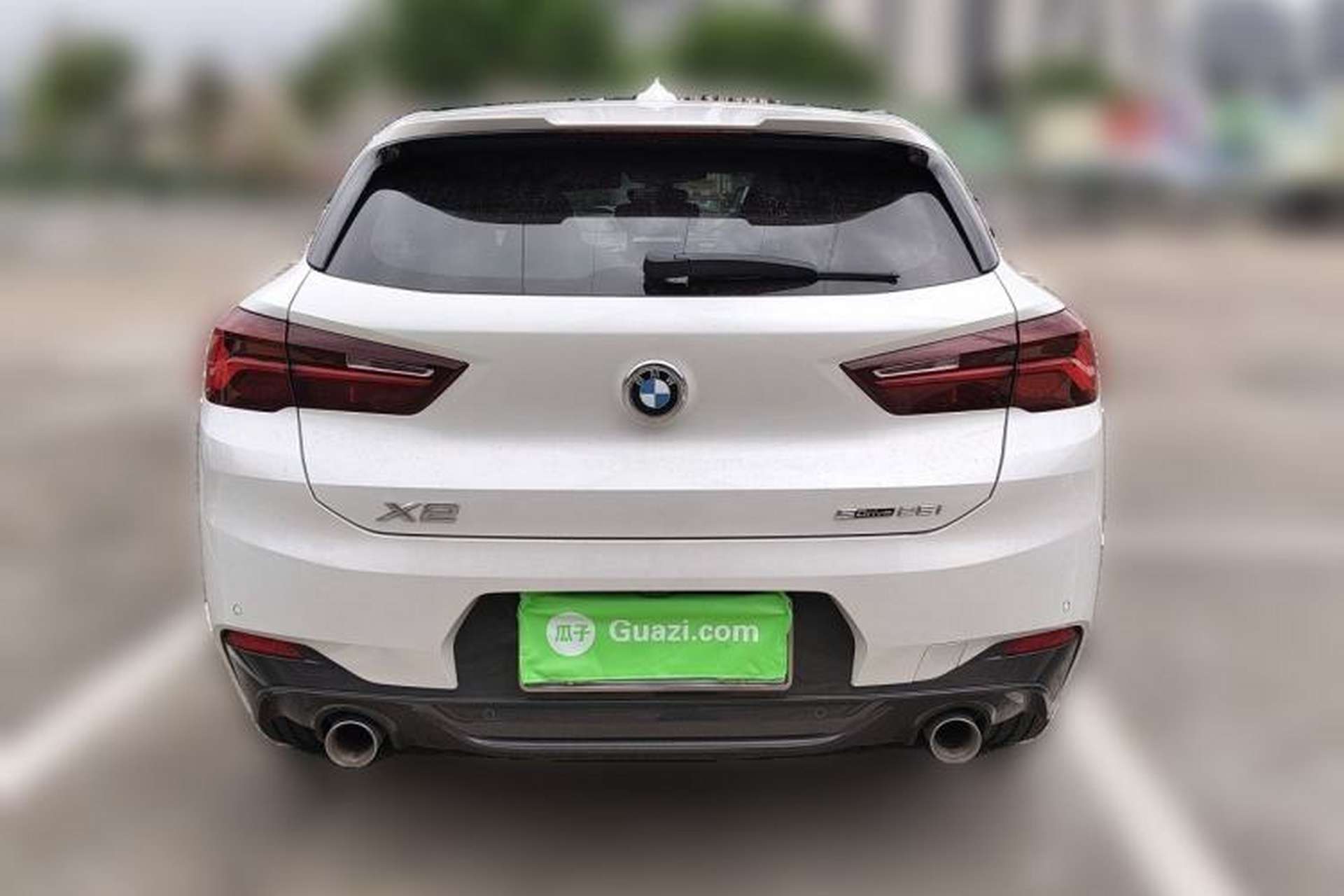 Used BMW X2 2021 sDrive25i Luxury Model with M Sport Package Rear