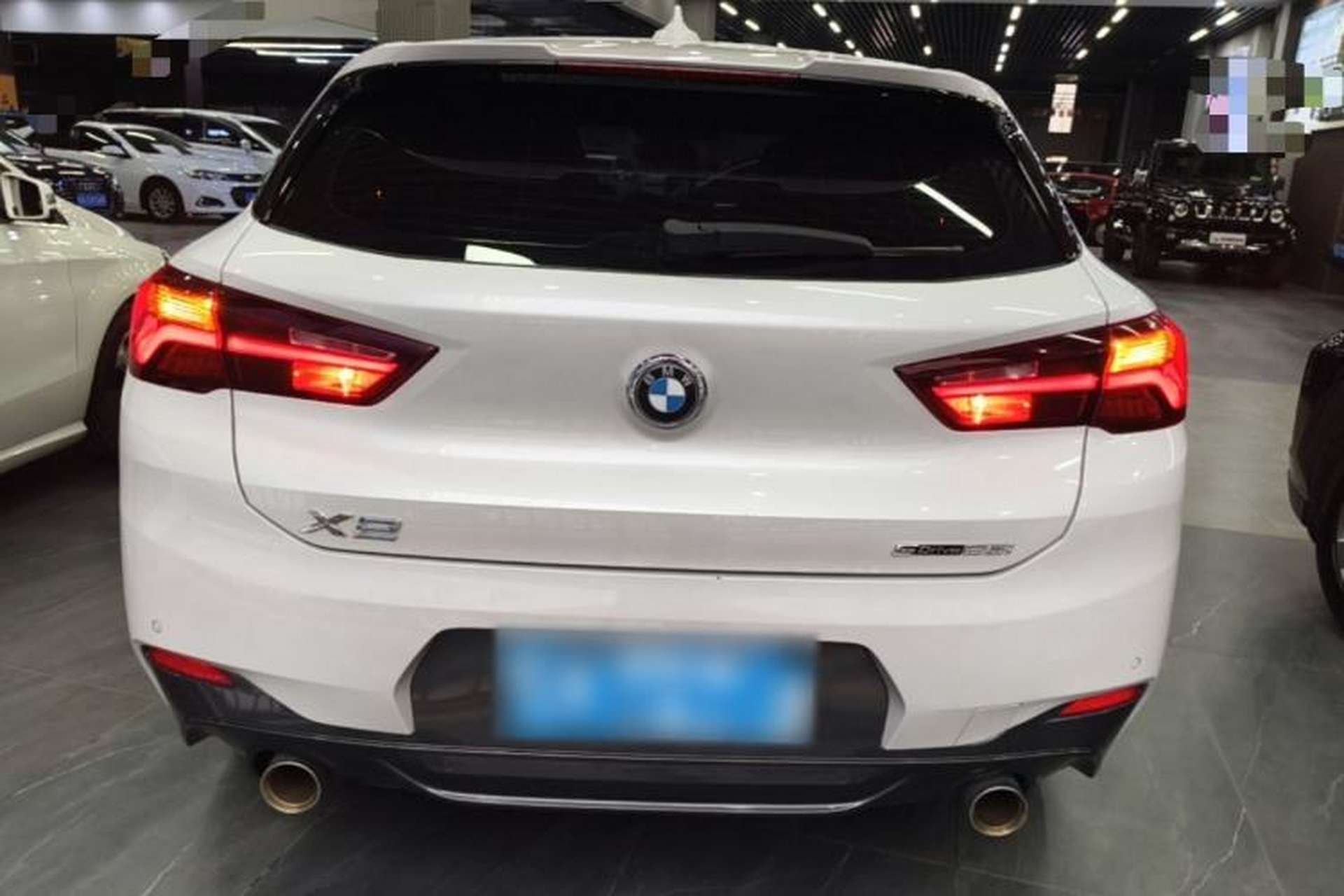 Used BMW X2 2021 sDrive25i Luxury Model with M Sport Package Rear