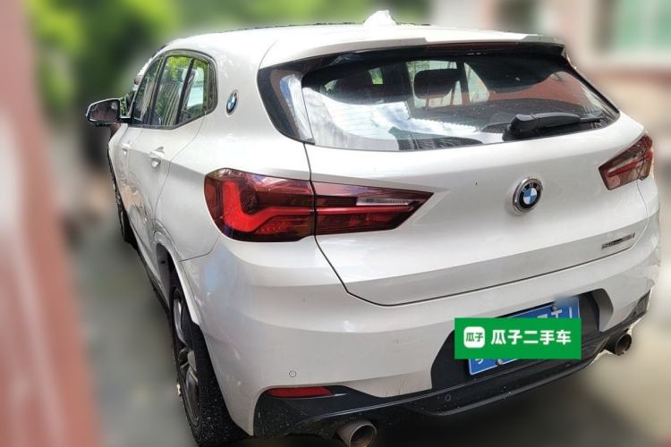 Used BMW X2 2021 sDrive25i Midnight Edition Rear Left 45 Deg