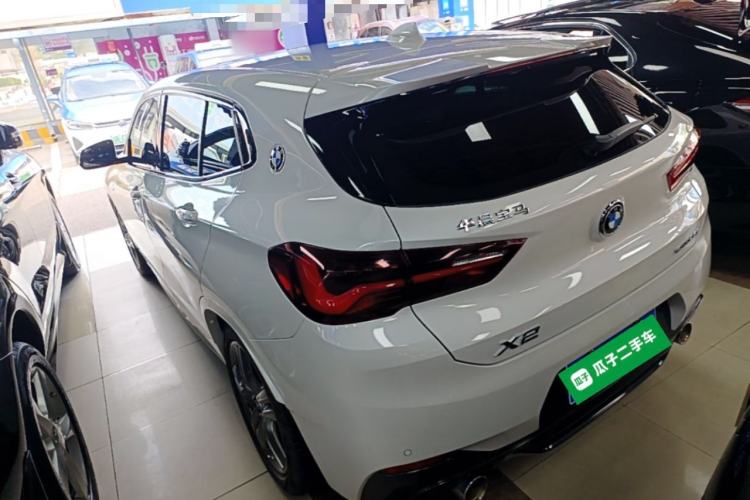 Used BMW X2 2021 sDrive25i Leading Model M Sport Package Rear Left 45 Deg