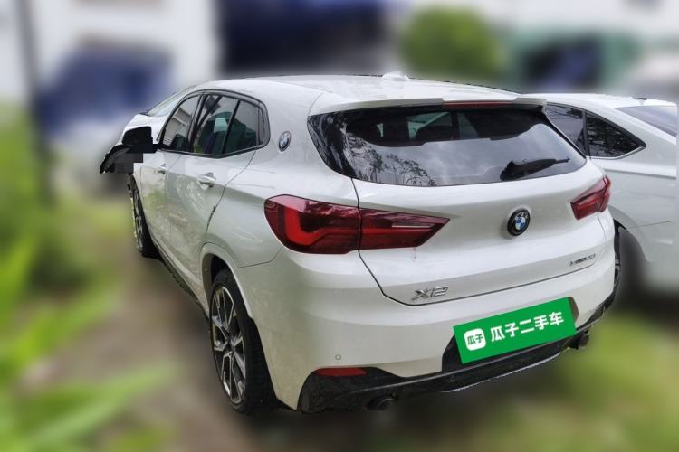Used BMW X2 2021 Restyled sDrive25i Midnight Edition Rear Left 45 Deg