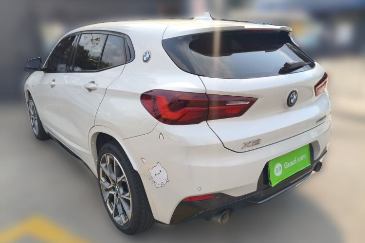 Used BMW X2 2021 sDrive25i Midnight Edition Rear Left 45 Deg