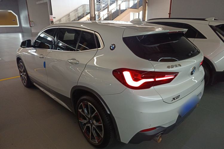 Used BMW X2 2021 Restyled sDrive25i Sharp Edition Rear Left 45 Deg