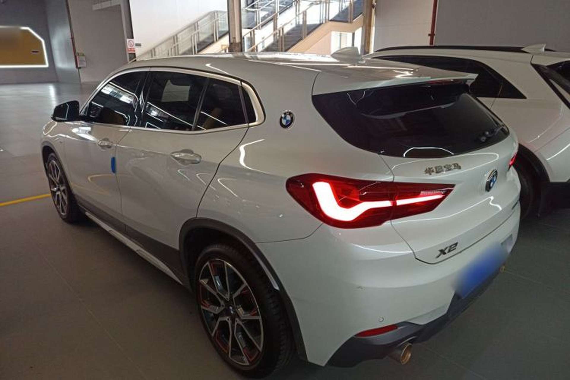 Used BMW X2 2021 Restyled sDrive25i Sharp Edition Rear Left 45 Deg