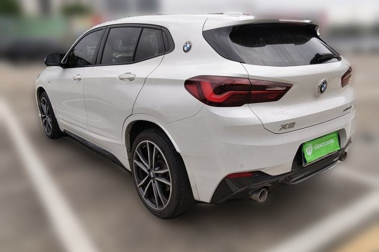 Used BMW X2 2021 sDrive25i Luxury Model with M Sport Package Rear Left 45 Deg
