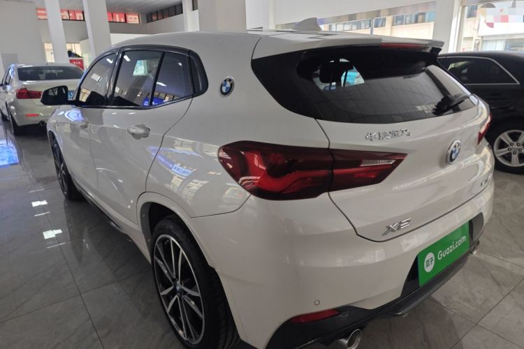 Used BMW X2 2021 sDrive25i Luxury Model with M Sport Package Rear Left 45 Deg