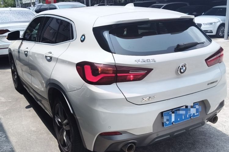 Used BMW X2 2021 sDrive25i Leading Model M Off-Road Package Rear Left 45 Deg