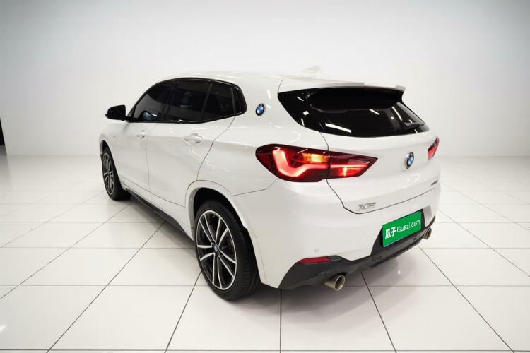 Used BMW X2 2021 sDrive25i Luxury Model with M Sport Package Rear Left 45 Deg