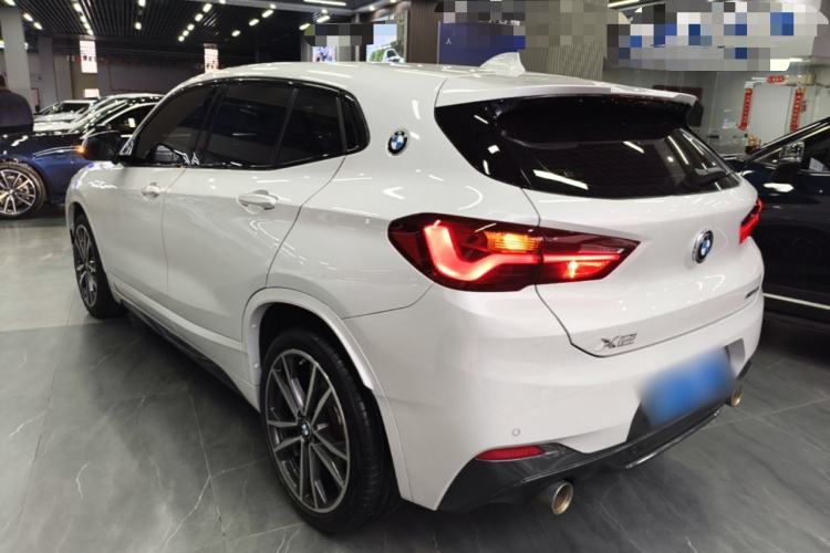 Used BMW X2 2021 sDrive25i Luxury Model with M Sport Package Rear Left 45 Deg