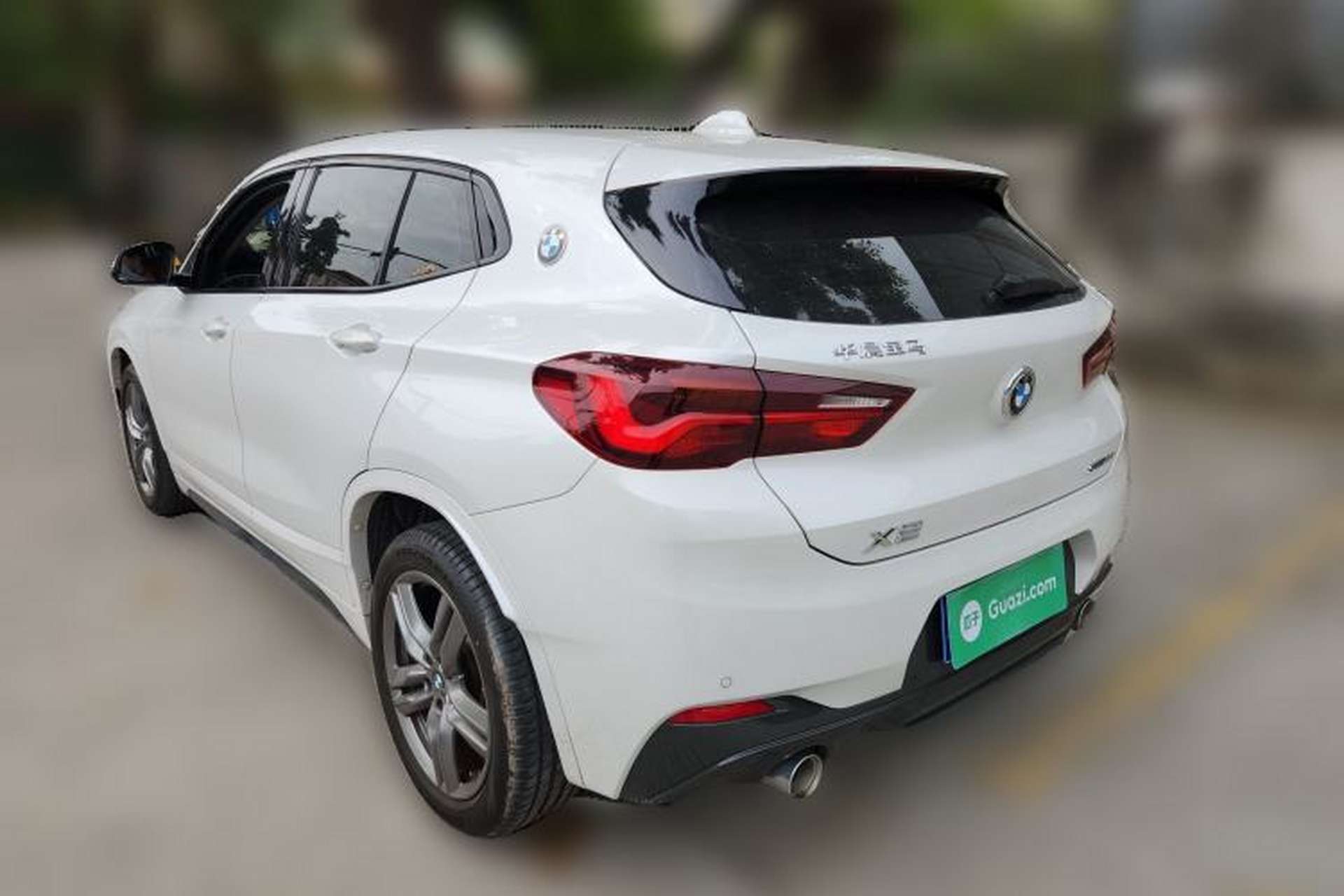 Used BMW X2 2021 sDrive25i M Sport Package Rear Left 45 Deg