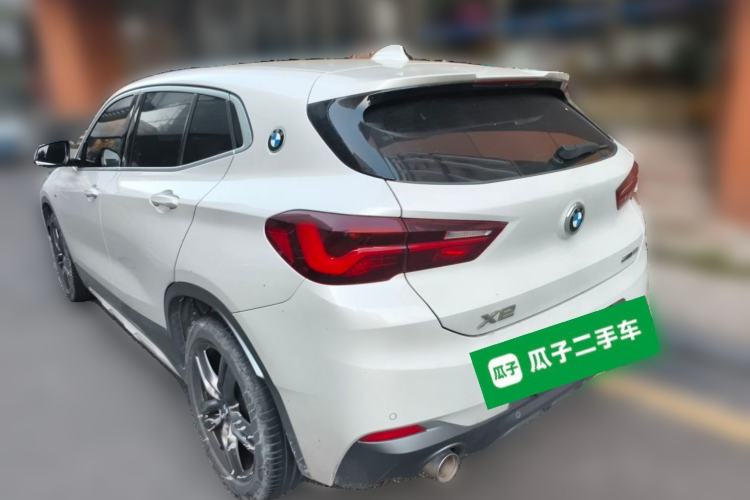 Used BMW X2 2021 sDrive25i Midnight Edition Rear Left 45 Deg