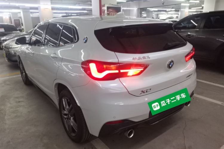 Used BMW X2 2021 Restyled sDrive25i M Sport Package Rear Left 45 Deg