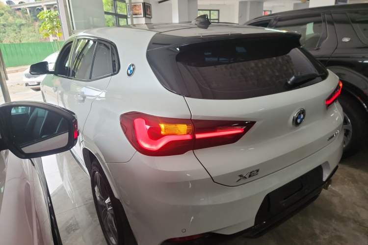Used BMW X2 2021 Restyled sDrive25i M Sport Package Rear Left 45 Deg