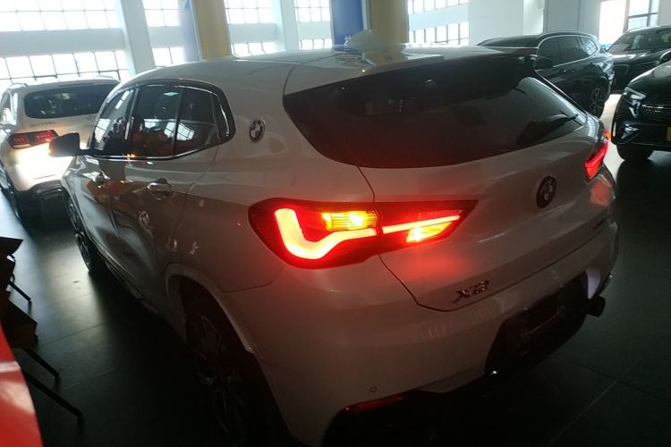 Used BMW X2 2021 Restyled sDrive25i Midnight Edition Rear Left 45 Deg