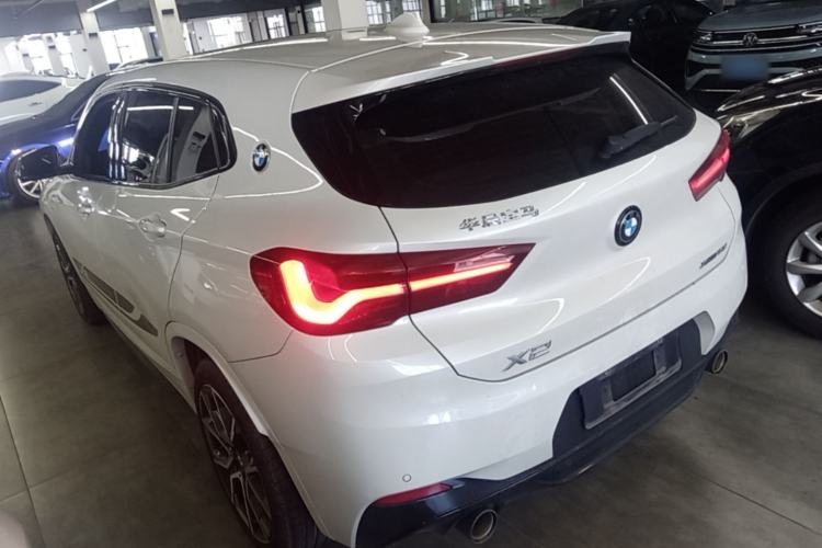 Used BMW X2 2021 xDrive25i Midnight Edition Rear Left 45 Deg