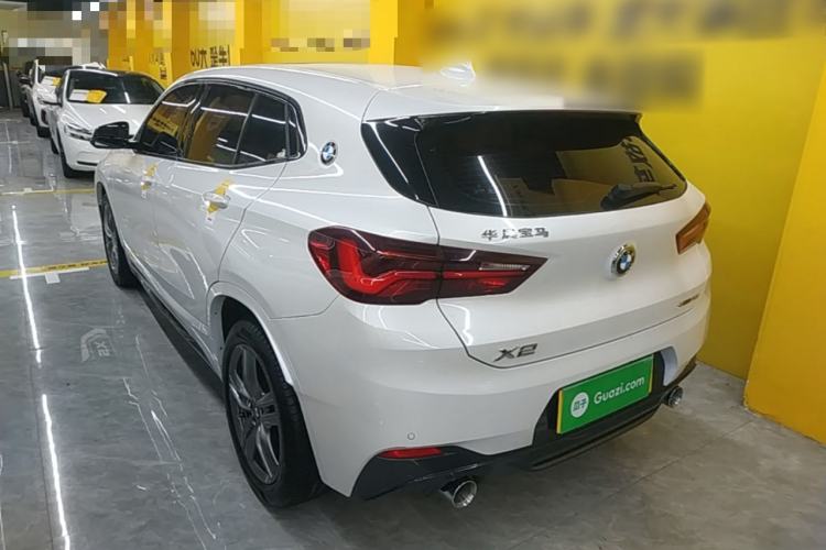 Used BMW X2 2021 Restyled sDrive25i M Sport Package Rear Left 45 Deg