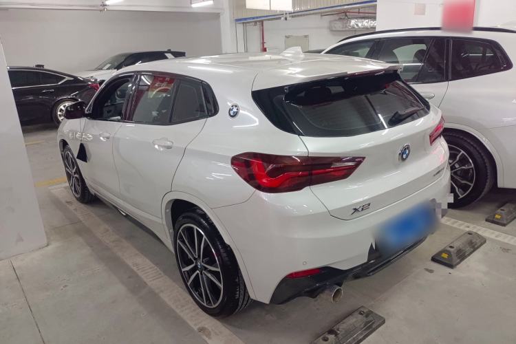 Used BMW X2 2021 sDrive25i Luxury Model with M Sport Package Rear Left 45 Deg