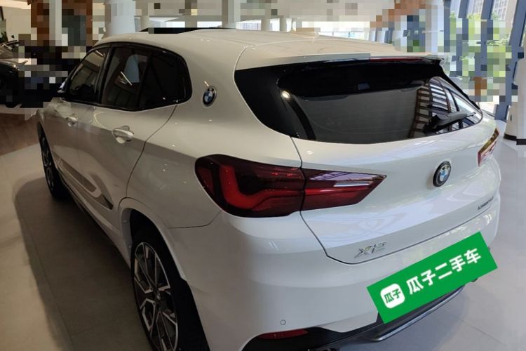 Used BMW X2 2021 Restyled sDrive25i Midnight Edition Rear Left 45 Deg