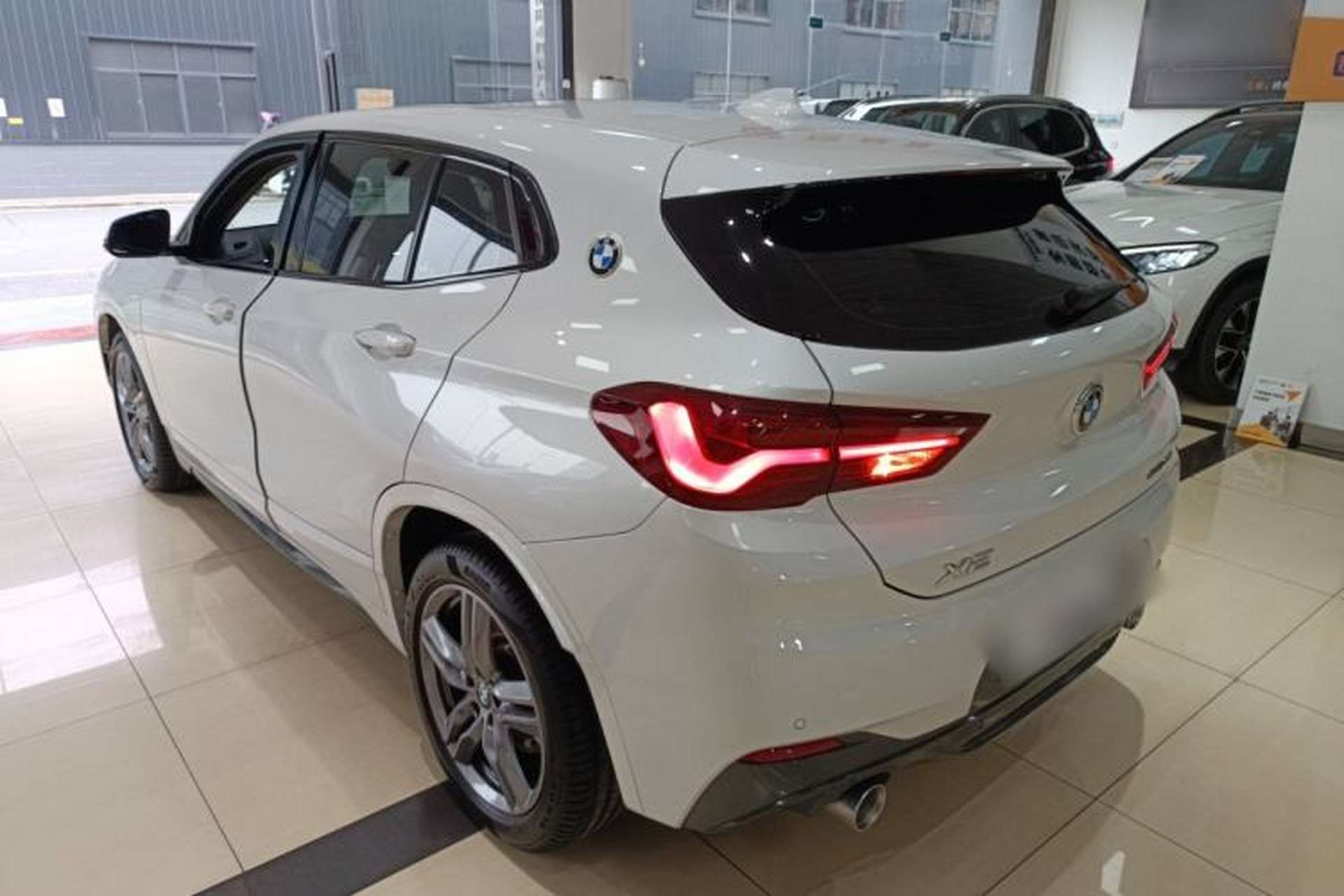 Used BMW X2 2021 Restyled sDrive25i M Sport Package Rear Left 45 Deg