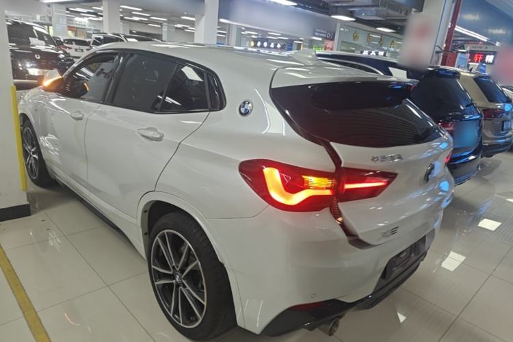 Used BMW X2 2021 sDrive25i Luxury Model with M Sport Package Rear Left 45 Deg