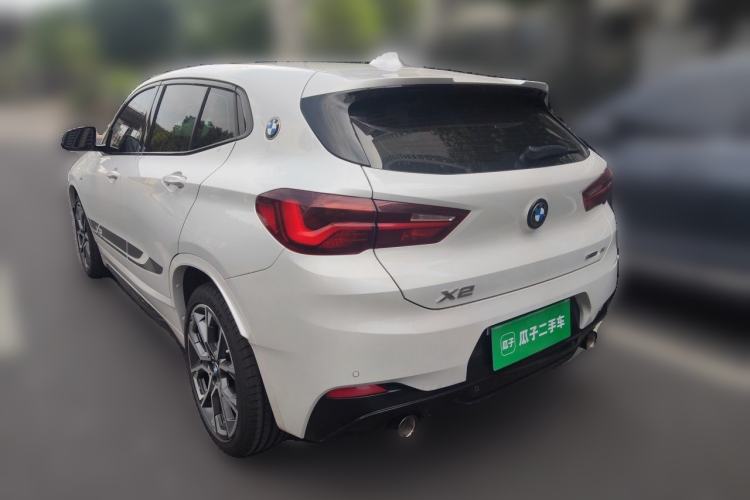 Used BMW X2 2021 Restyled sDrive25i Midnight Edition Rear Left 45 Deg