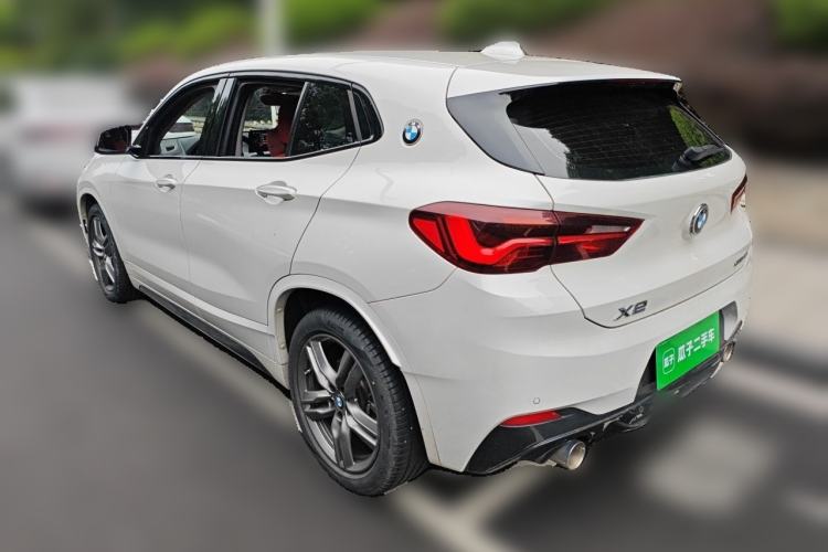 Used BMW X2 2021 sDrive25i Leading Model M Sport Package Rear Left 45 Deg