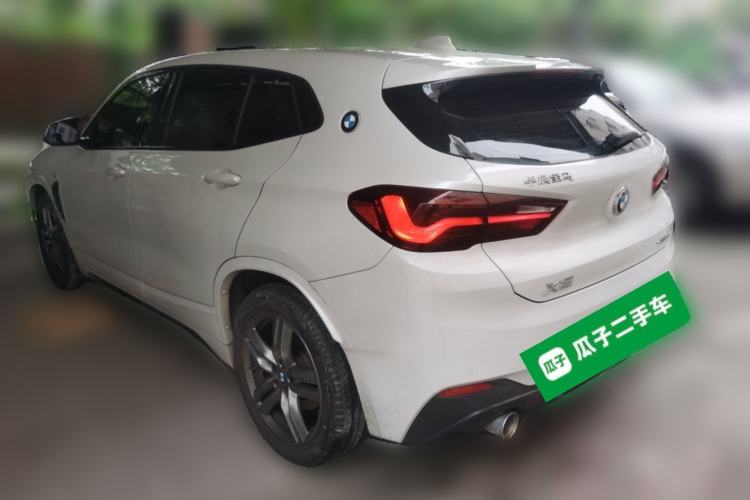 Used BMW X2 2021 sDrive25i Leading Model M Sport Package Rear Left 45 Deg